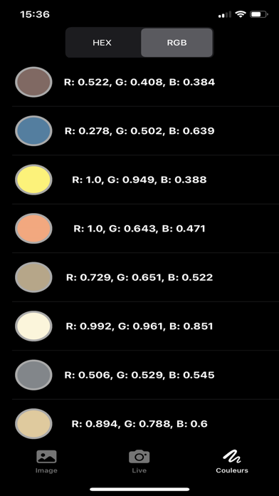 Screenshot #3 pour ColorSelector