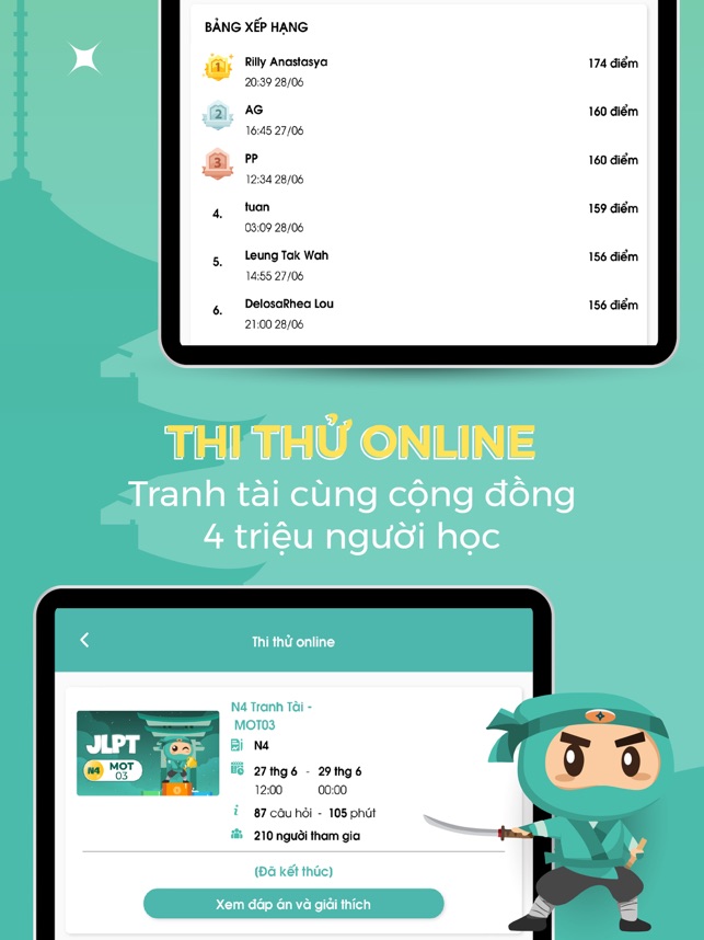 Luyện thi JLPT - Migii