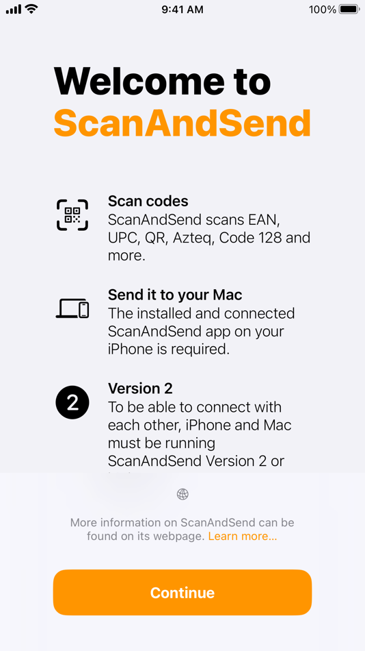 #1. ScanAndSend (iOS) Podle: Martin Schrott