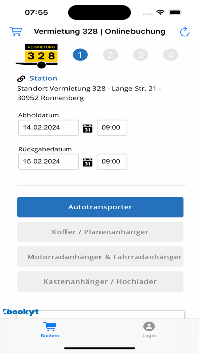 Vermietung328 Screenshot