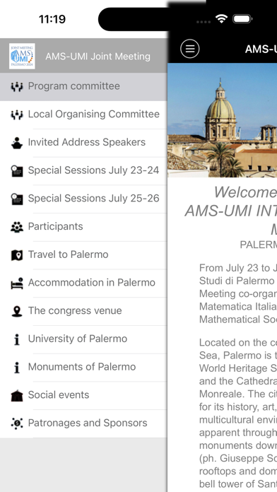 AMS-UMI Joint Meeting Screenshot