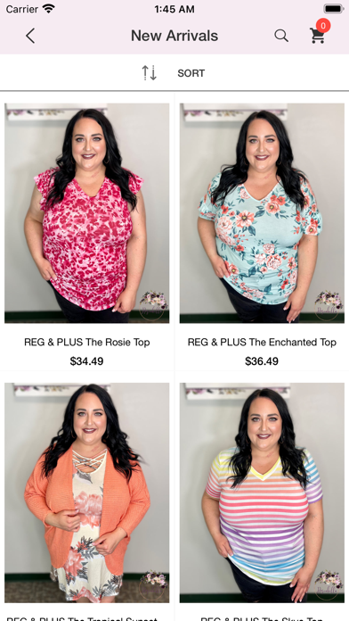 Roseabella Boutique Screenshot