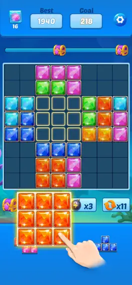 Game screenshot Block Puzzle Ocean Fish apk