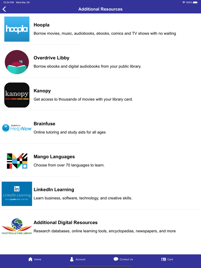 Fayetteville Free Library