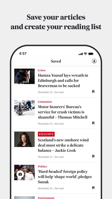 The Scotsman Newspaper Screenshot