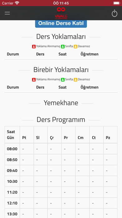 Analiz Özel Öğretim Screenshot