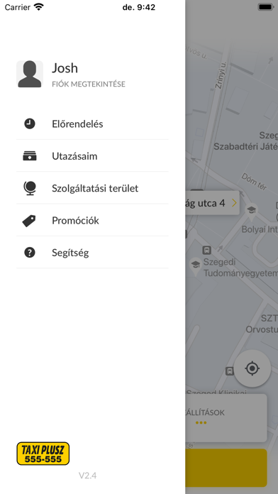 Taxi Plusz Szeged Screenshot 3 - AppWisp.com Taxi Plusz Szeged Screenshot 3 - AppWisp.com