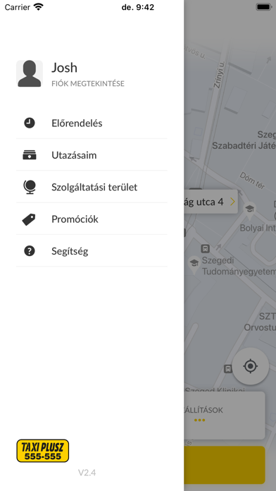 Taxi Plusz Szeged Screenshot