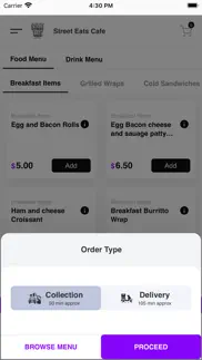 How to cancel & delete street eats ordering 1