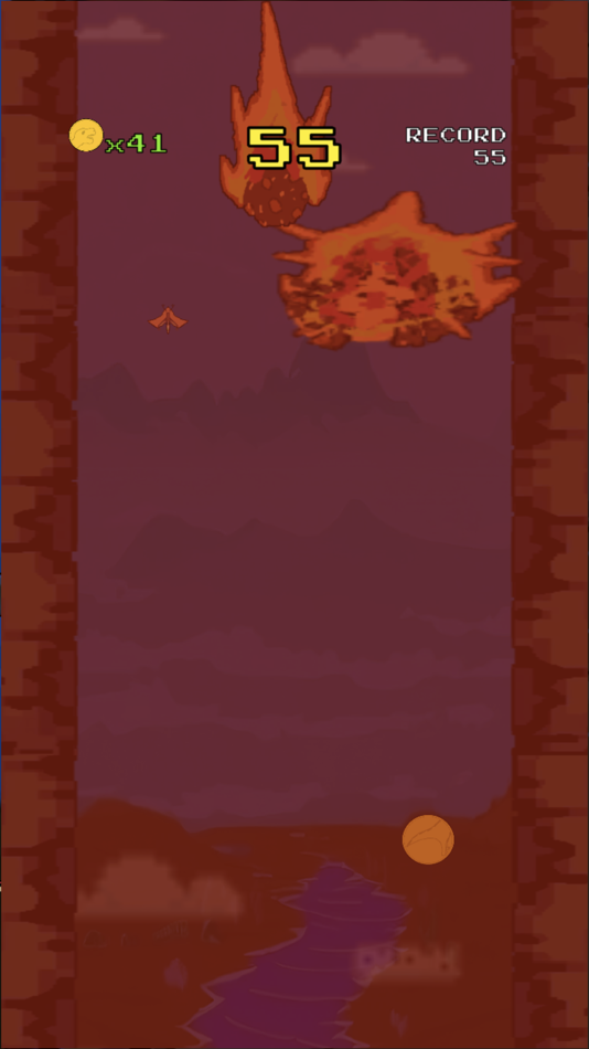 #4. Dino Glide (iOS) 由: Luke Schmidt