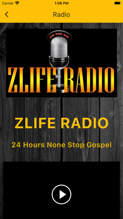 Zlife Radio Screenshot