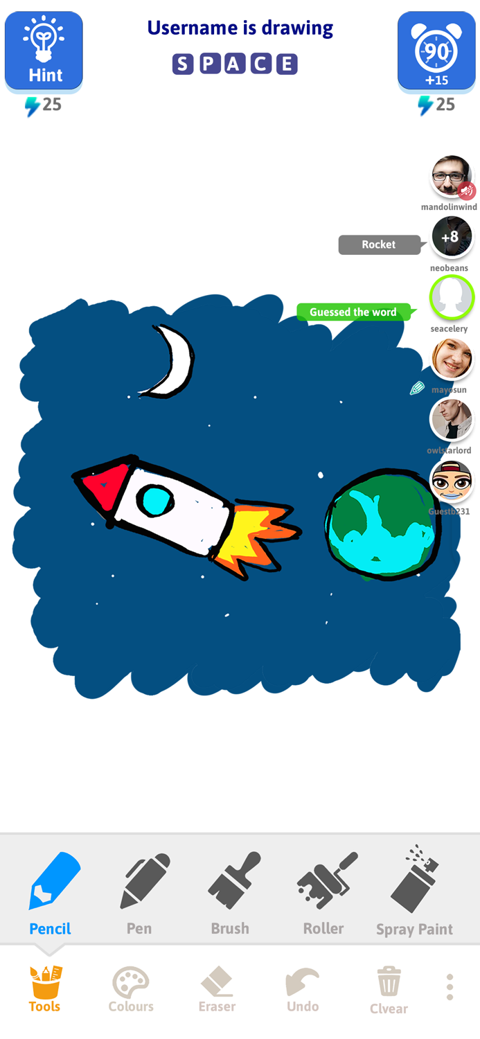 Draw N Guess Multiplayer