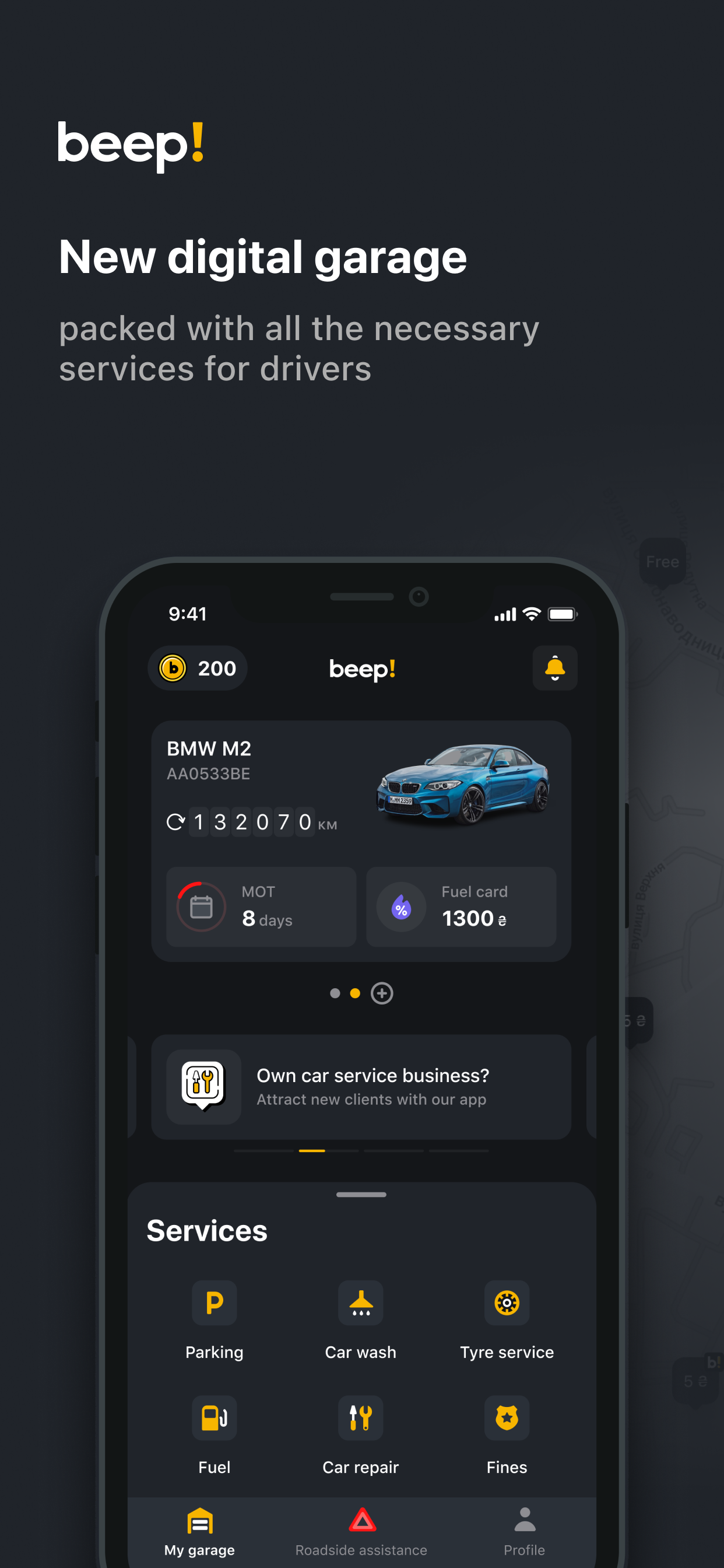 Beep! driver assistance