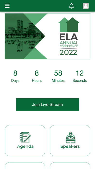 ELA Annual Conference Screenshot