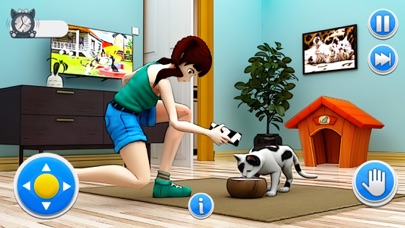 Pregnant Little Kitten 3D Sims Screenshot