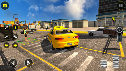 Taxi Driving games Car Parking Screenshot