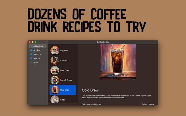 ‎CoffeeScribe Screenshot