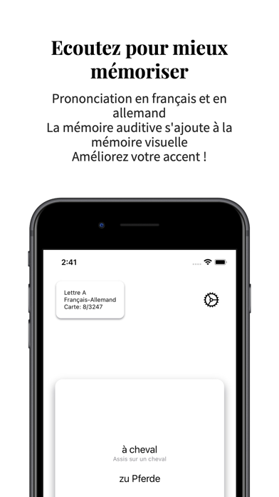 Vocabulaire Allemand-Français Screenshot