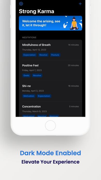 Strong Karma: Focus & Meditate Screenshot