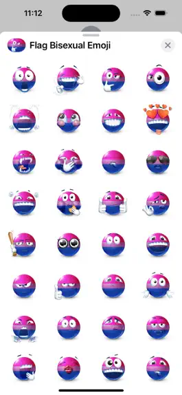 Game screenshot Bisexual Flag Emoji mod apk