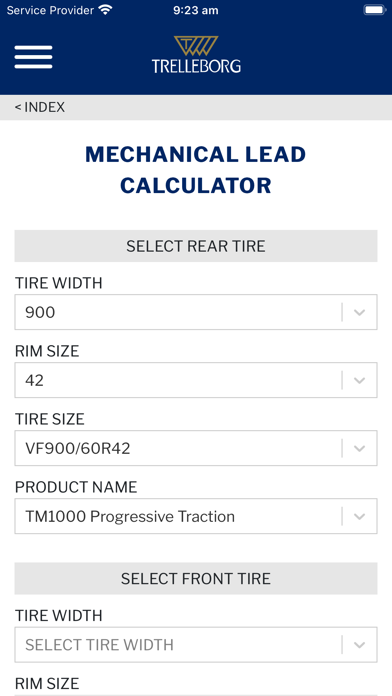 Tire Book North America Screenshot