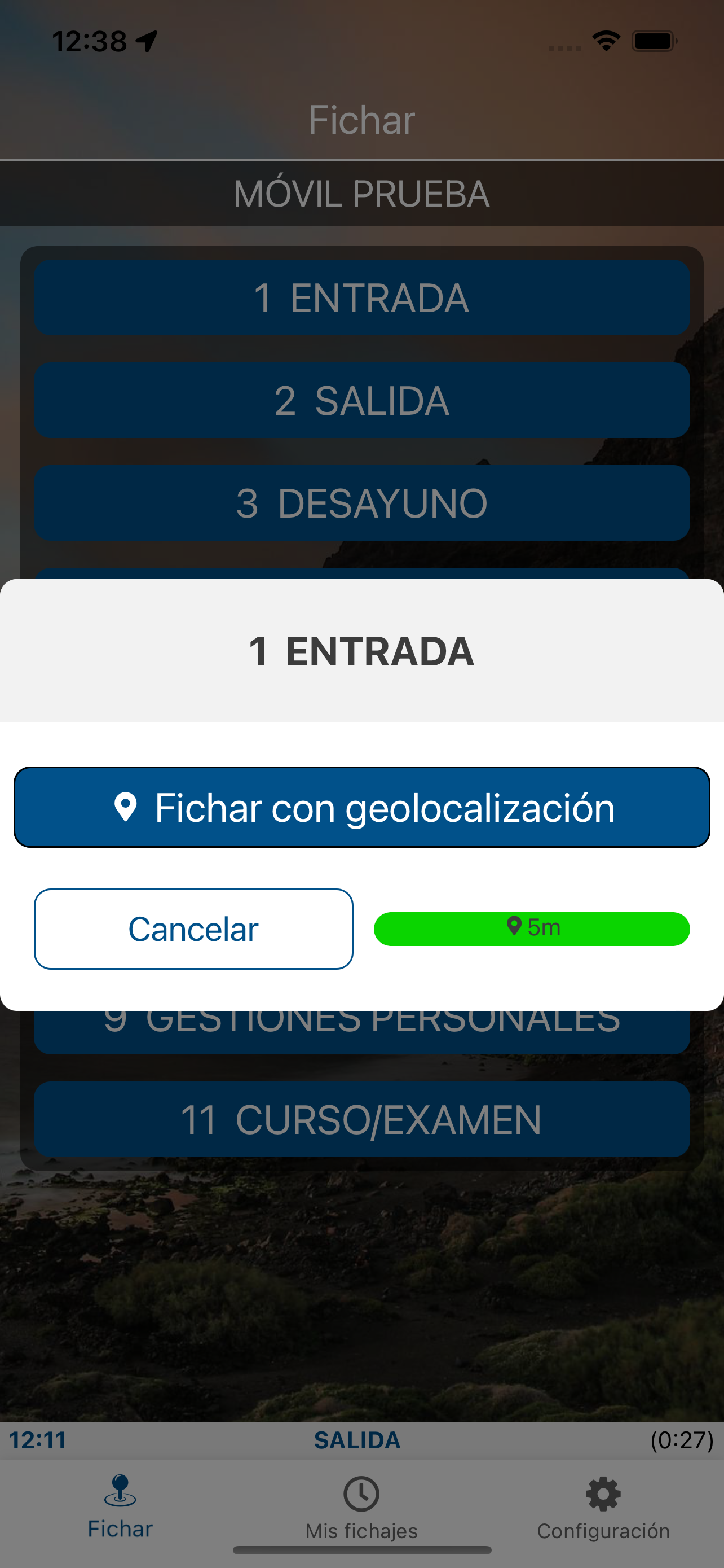 Geogestión Horaria