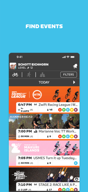 ‎Zwift Companion Capture d'écran