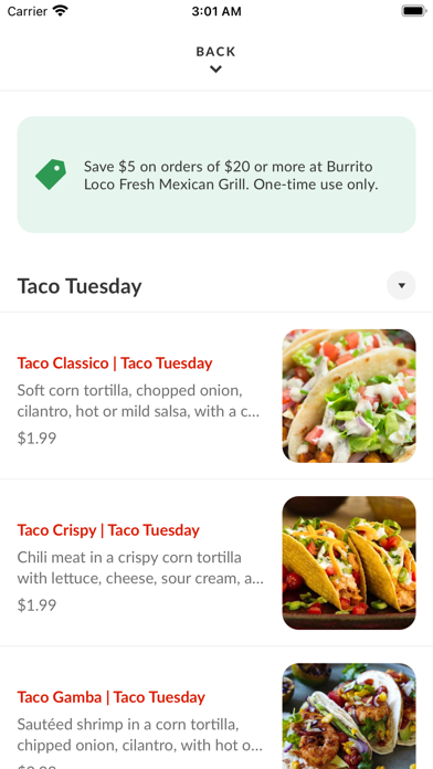 Burrito Loco Mexican Grill Screenshot