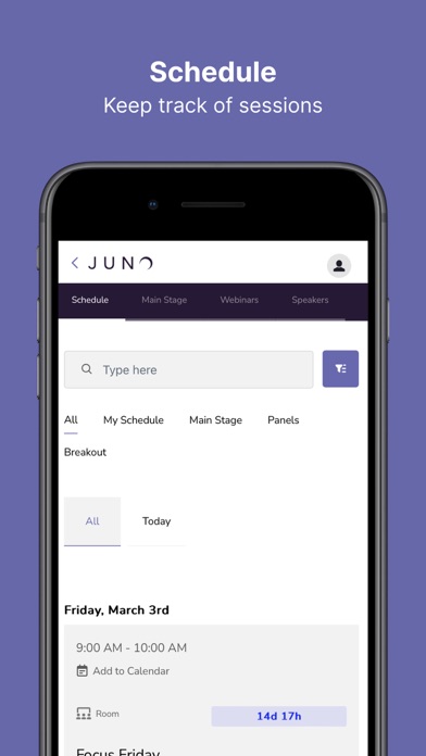 JUNO Live Screenshot
