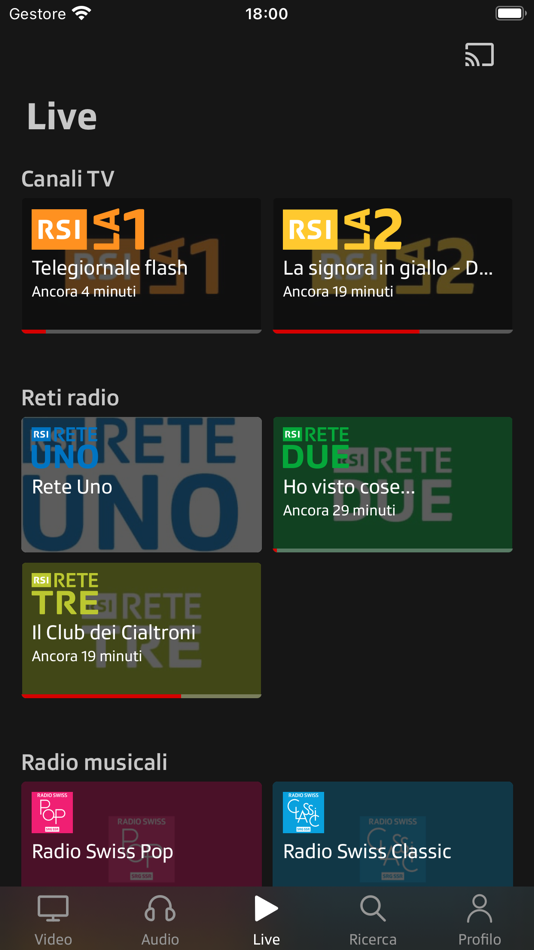 #3. Play RSI (iOS) 由: RSI - Radiotelevisione Svizzera