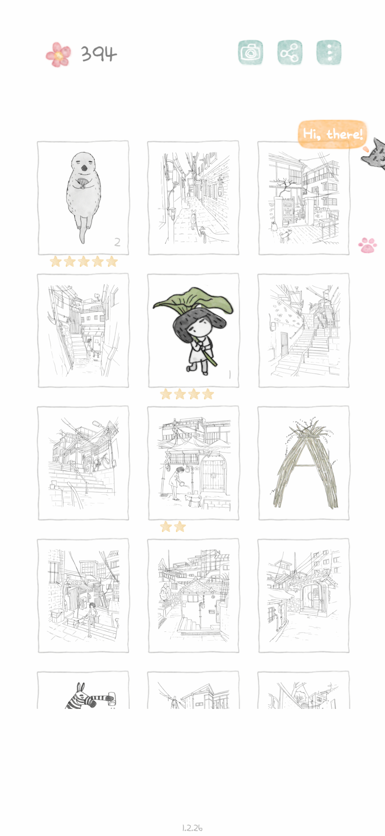 Doodle Find : tap painting