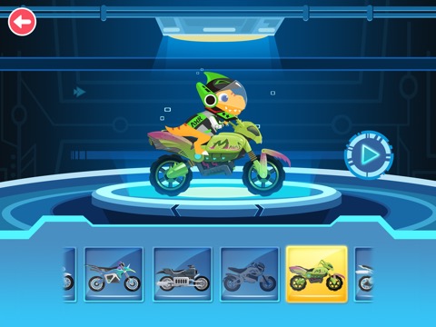 オフロードバイク - 子供のためのレーシングパズルゲームのおすすめ画像4