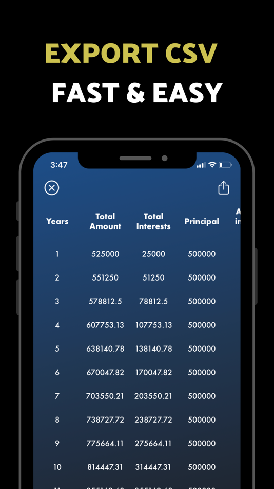#3. Compound Interest Calculator ! (iOS) 由: seunghyun shin