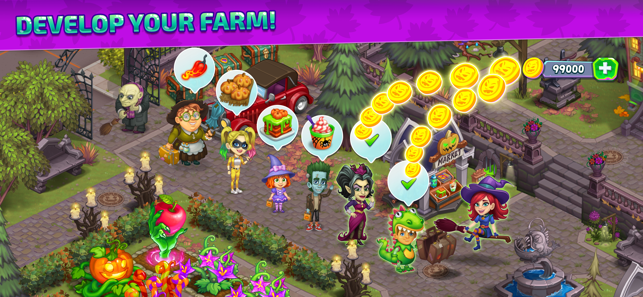 ‎Halloween Farm: Family Story Screenshot