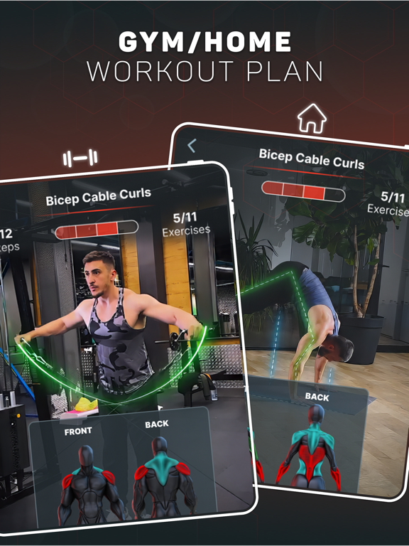 Screenshot #5 pour ForcaFit - Home & Gym Workout