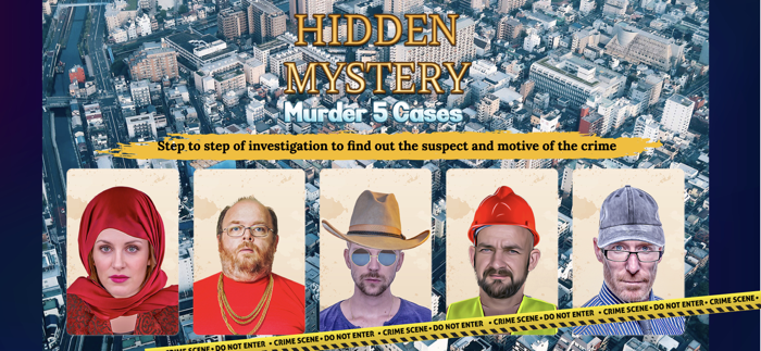 Hidden Mystery Murder 5 Cases