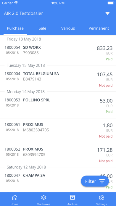 MyAUDEXCO Screenshot
