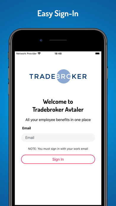 Screenshot 1 of Tradebroker Benefits App