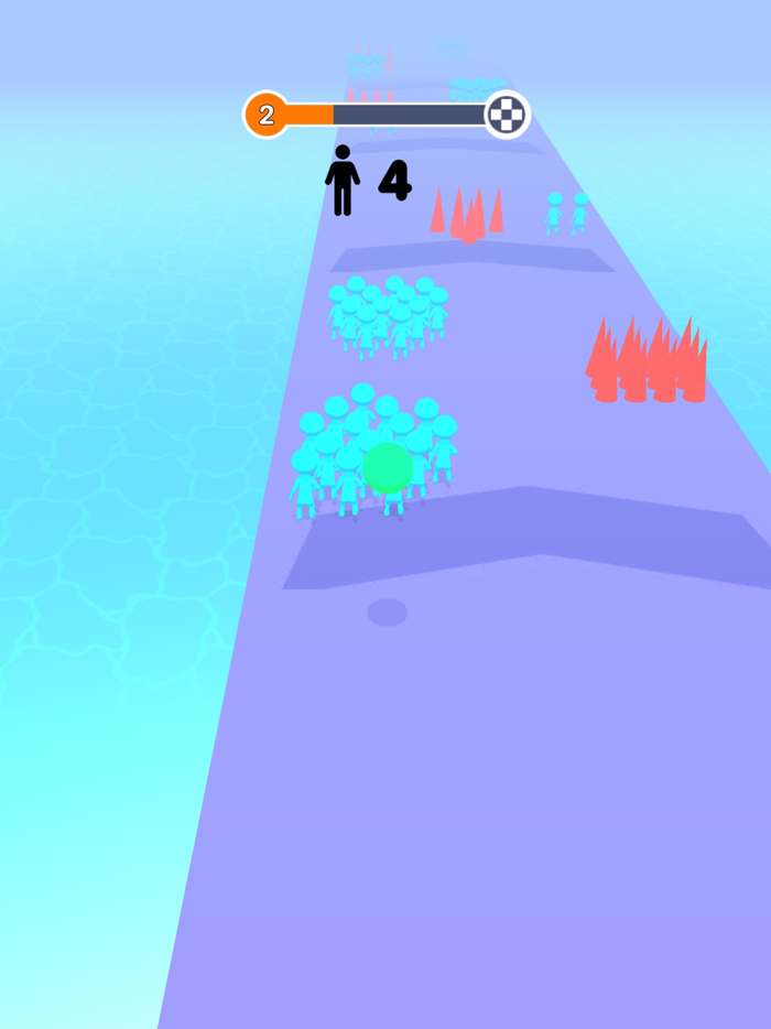 Crowd Rush Bounce and Smash