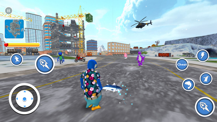 GT Penguin Theft Auto Gangstar