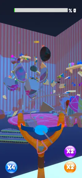 Game screenshot Sling Shot Room apk