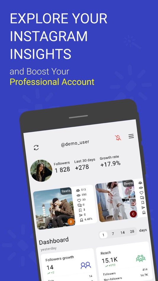#1. Inalytics: followers tracker (iOS) 由: ANDRII ZDOR