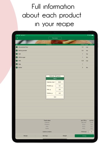 Calculation of recipesのおすすめ画像6