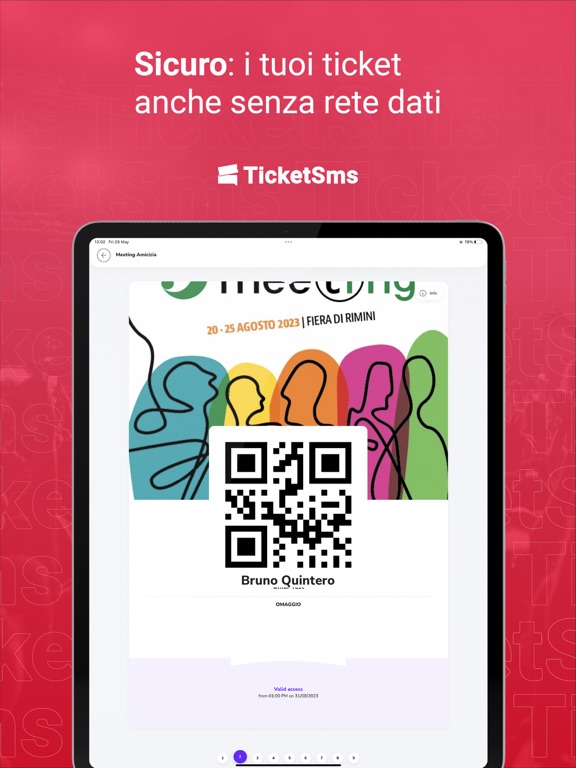 TicketSms iPad screenshot 5 - Entertainment app
