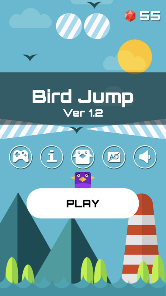 #1. Bird Jump! (iOS) By: GameZen, Inc.