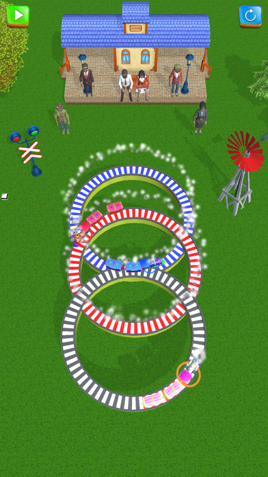 Railway Station Train Game Screenshot