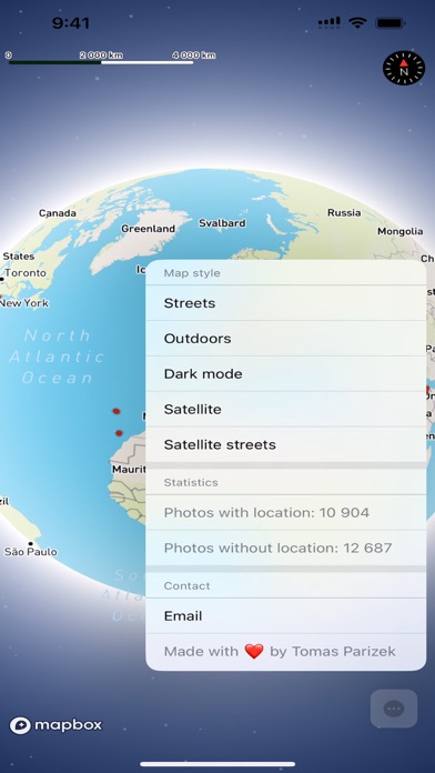 Screenshot #2 pour Photos Heatmap