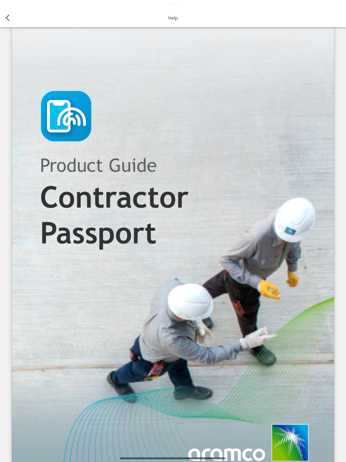 Contractor Passport
