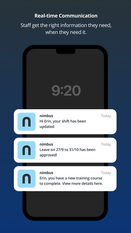 T2W nimbus Employee App screenshot-4