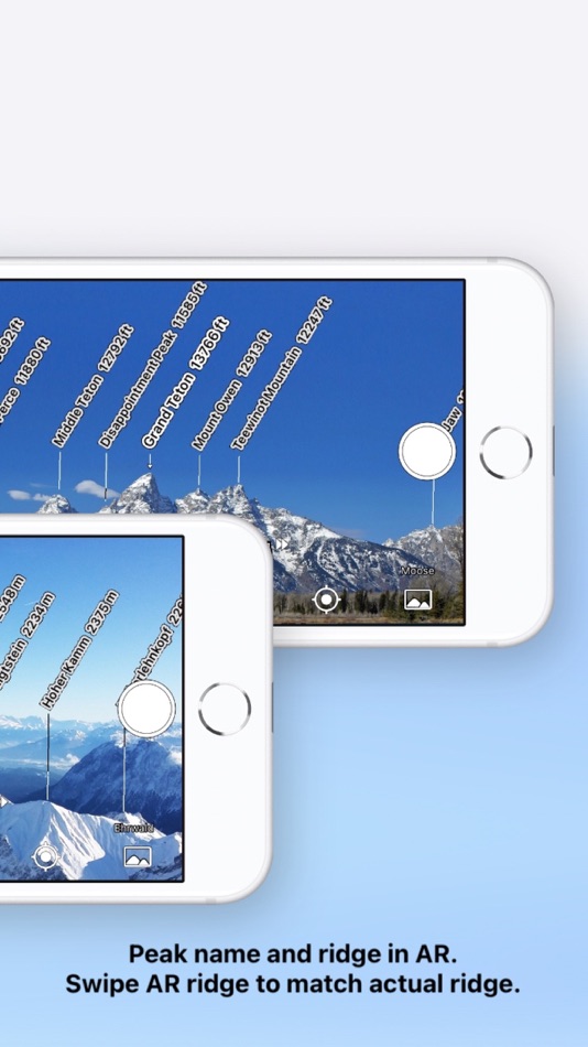 #2. AR AlpineGuide (iOS) 由: にゃんこソフトウェア